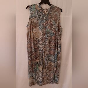 Spence blue tunic size 1X